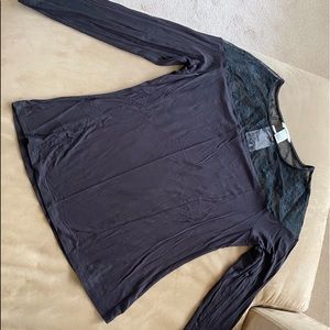 H&M Black Lace shirt.